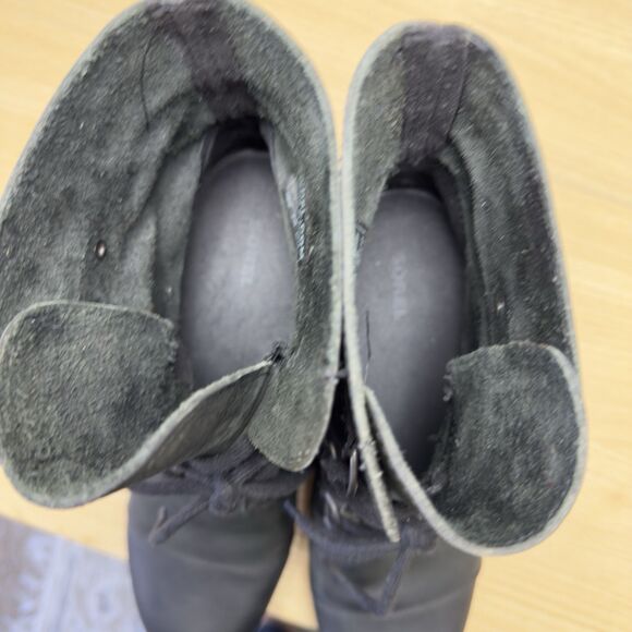 Sorel Joan Of Arctic Wedge II Boots Womens 10 Lace Up Bootie NL3018-010 Black - Picture 10 of 12